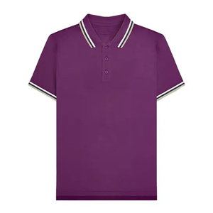 Camisetas polo transpirables personalizadas OEM, camisetas polo ligeras de alto rendimiento, camisetas polo elásticas para hombre de fábrica - Product Image 4