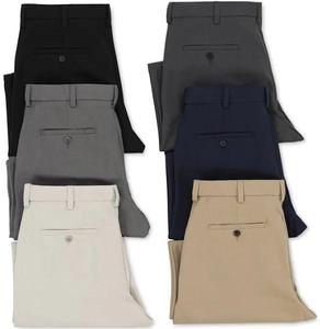 Pantalon de Costume Homme Premium Slim Sur Mesure Haut de Gamme Coupe Droite Affaires - Product Image 3