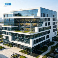 Edificio de Estructura de Acero de Múltiples Pisos Resistente a Altas Cargas Eólicas, Solución de Construcción Estructural de Acero Pesado Q355B