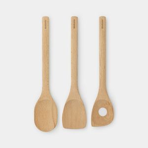 Minimalist Handmade Natural Wood Spoon Eco-Friendly Durable Mirror <b>Camping</b> <b>Kitchen</b> Utensil for Cooking Baking Competitive Price - Product Image 1