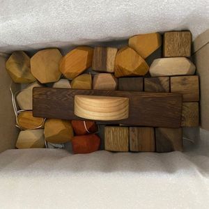BEST SELLER Jeu d'empilage de pierres d'équilibre en bois durable, jouet éducatif pour enfants et adultes, en provenance du Vietnam - Product Image 2