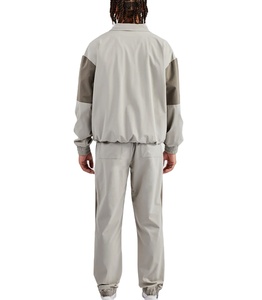 Custom Street wear 2 Piece Joggers Set Reflective Windbreaker Nylon <b>Track</b> Suit Hoodie Sweat Suit <b>Jacket</b> and Sweatpants Set - Product Image 2