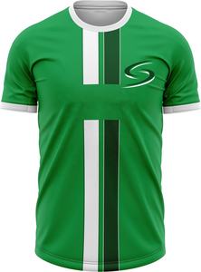 ชุดเสื้อฟุตบอลของผู้ชายสำหรับ2023ชุดเสื้อฟุตบอลแบบเรียบพิมพ์โลโก้แบบออกแบบได้ตามต้องการพร้อมกางเกงขาสั้น - Product Image 4