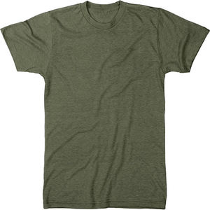 เสื้อยืดคอกลมแขนสั้นผ้าฝ้าย 100% สำหรับผู้ชาย แบบเรียบง่าย สีพื้น ทรงปกติ ผลิตตามสั่ง ขายส่ง ดีไซน์เรียบๆ - Product Image 4