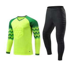 Adults Unisex Football Goalkeeper Uniform <b>Soccer</b> Jersey Sleeveless Breathable Moisture-Wicking UV Protection 100% Polyester - Product Image 1