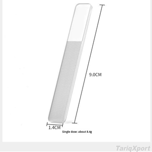 Lime à ongles double face en émeri, grain 180, outil de soin des ongles réutilisable pour le façonnage et le polissage des ongles - Product Image 4