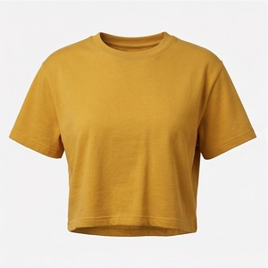 Customized Color Cotton Women Crop Top <b>Tie</b> Dye Pattern Sublimation Size Streetwear Fitness Gym Workout Activewear Tee - Product Image 1