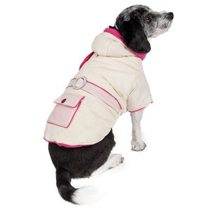 Giacca per Animali Domestici Bicolore con Gioielli, Abbigliamento Elegante per Animali - Product Image 1