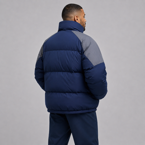 Veste matelassée oversize premium pour homme, personnalisable avec logo, chaude, légère, streetwear d'hiver, vente en gros OEM - Product Image 5
