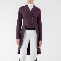 Tailcoat de compétition d'équitation pour femmes respirantes de qualité supérieure manteau de veste de mode sur mesure pour les sports équestres