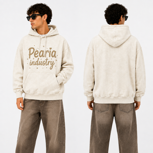 Sweat-shirt à capuche vintage délavé pour homme avec poche graphique sur le devant, idéal pour un style décontracté et streetwear - Product Image 5
