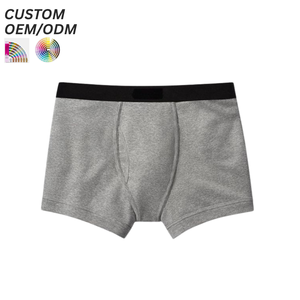 Calzoncillos de Algodón para Hombre, Corte Medio, Transpirables, Tejido Ecológico, Uso Diario, Cómodos, Logotipo Personalizado, Soporte OEM ODM, Marca Privada - Product Image 1