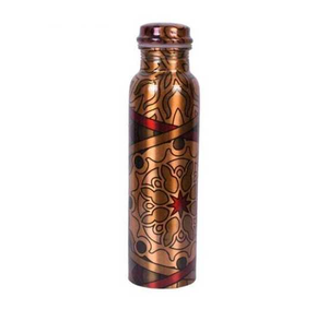 Bouteille d'eau en cuivre imprimée émail, ensemble de 3 pièces (2 verres), vente chaude, prix abordable - Product Image 2