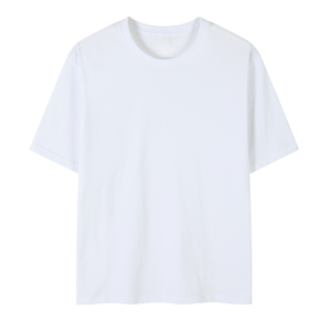 ออกแบบโลโก้ตามสั่ง-สินค้าพร้อมส่ง ขายส่ง เสื้อยืดคอตตอน 100% น้ำหนัก 230 กรัม ผ้า Worsted ป้องกันการเป็นขุย พิมพ์ลายสกรีน แขนสั้น - Product Image 5