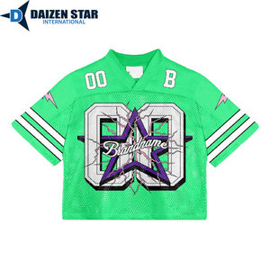 Maillot de football personnalisé avec nom d'équipe, logo avant à carreaux/uni, 100 % polyester, séchage rapide, imprimé par sublimation, manches courtes, toutes saisons - Product Image 5