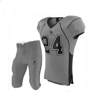 Servicio OEM, Último Estilo, Uniformes de Fútbol Americano para Adultos, Conjuntos de Manga Corta, 100% Poliéster, Uniformes de Fútbol Personalizables - Product Image 3