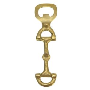 Abridor de botellas Gold Horse Bit, artículos de regalo para bar, abridor de botellas de lujo, artesanía en metal, precio al por mayor - Product Image 2