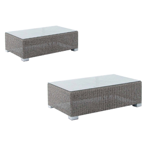 Mesa de centro al aire libre a prueba de agua mesa de centro con mimbre de ratán hecho a mano Buen Producto a precio al por mayor - Product Image 6