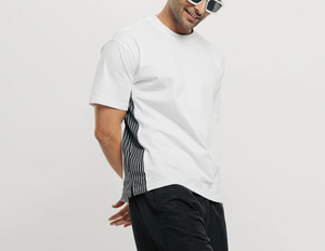 เสื้อยืดโอเวอร์ไซส์ลายกราฟิกผ้าคอตตอน 100% หนานุ่ม สไตล์สตรีทแฟชั่นใหม่ ล้างสีแบบแอซิดวอช สำหรับผู้ชาย ไซส์พลัส - Product Image 1