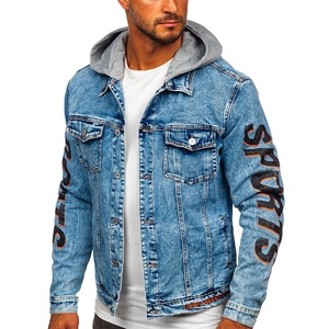 Nouveauté 2025 100% veste de moto en jean pour hommes bonne qualité en coton conception personnalisée à la mode veste en jean en coton pour les cyclistes - Product Image 3