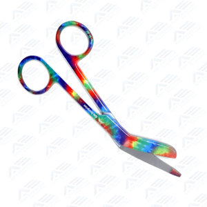กรรไกรตัดผ้าพันแผลแบบใช้มือ ยี่ห้อ Medical Lister รุ่น Rainbow สำหรับงานหนัก ใช้กับพลาสเตอร์ออร์โธปิดิกส์ อุปกรณ์ทางการแพทย์ - Product Image 4