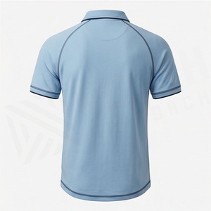 เสื้อเชิ้ตผู้ชายคุณภาพสูงสั่งทำพิเศษไซส์ใหญ่ ผ้าเจอร์ซีย์ พิมพ์โลโก้แบบกด ลายพิมพ์แน่น แขนสั้น เสื้อออกกำลังกาย ทรงพอดีตัว - Product Image 2