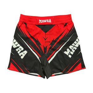 Pantalones Cortos de Entrenamiento de MMA Personalizados: Cintura Elástica con Cierre de Velcro y Cordón Ajustable – Pantalones Cortos de Lucha con Estampado por Sublimación Duradero - Product Image 1