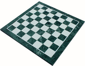 Piezas de Ajedrez Coleccionables de Mármol Verde, Tablero Grande, Portátil, Personalizable, de Alta Calidad para Niños - Product Image 1