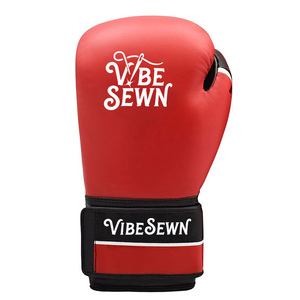 Guantes de Boxeo de Cuero Unisex al por Mayor para Entrenamiento de Kickboxing con Cierre de Velcro, Transpirables, Impermeables, Protección UV, OEM - Product Image 3