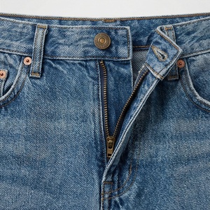 High Quality Breathable Denim Shorts Women Cotton <b>Button</b> Style Affordable Rates <b>Jeans</b> Girls Customized Color Premium Fit - Product Image 4