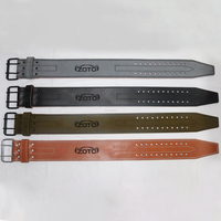 Ceinture de musculation en cuir véritable pour squats et soulevés de terre, avec logo personnalisé, ceinture de musculation pour la salle de sport, fournisseur direct d'usine