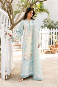 Ensemble de vêtements indiens et pakistanais en coton brodé de qualité supérieure, collection été, robe en coton 3 pièces pour femmes, style 2026 - Product Image 2
