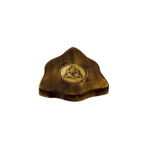 Quemador de Incienso de Madera Blanca, Soporte Moderno con Pedestal, Cáliz para Aromas, Recipiente Decorativo para el Hogar, Tazón para Pascua y Navidad - Product Image 1