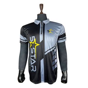 Men's Breathable Quick Dry Short Sleeve for T-<b>Shirt</b> with Digital Print Knitted Fabric for Cycling <b>Car</b> Karting Motorcycle Racing - Product Image 1
