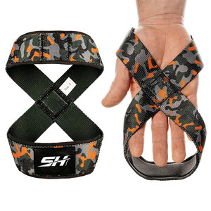 Correas de Levantamiento de Pesas Premium, Diseño de Bucle Ajustable, Construcción de Algodón Resistente, para Entrenamiento en Gimnasio, Levantamiento de Pesas - Product Image 5