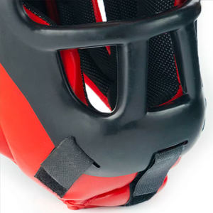 อุปกรณ์ป้องกันศีรษะสำหรับมวย MMA รุ่น Best Made พร้อมแผ่นปิดหน้าแบบถอดได้ ป้องกันแก้ม หู ปาก และที่จับมือสำหรับมวยไทย - Product Image 2