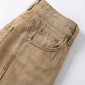 Pantalones Cortos de Mezclilla Holgados y Extra Grandes para Hombre, Estilo Vintage 2024, Tejido Denim, Corte Holgado, Casual, Moderno, Cómodo, Duradero, Nuevo - Product Image 5