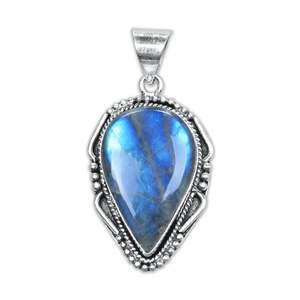 2026Hot Sale High Quality Assorted Crystal Pendant Natural Crystal Mixed Shape Silver Plated Vintage Unisex From Jaipur for Gift - Product Image 3