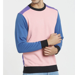 High Quality OEM Pullover Plain Dyed Blank Crewneck Cotton Custom Printed <b>Sweatshirt</b> For Men - Product Image 5