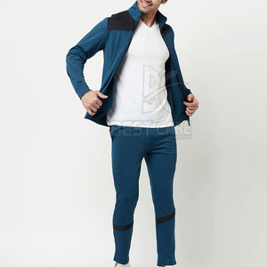 Unique Design 100% Cotton Customized Logo Men Zipper <b>Tracksuit</b> Breathable Eco-Friendly Men Zipper <b>Tracksuit</b> In Wholesale Prices - Product Image 4