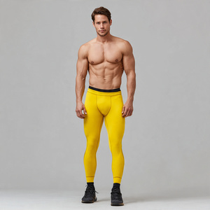 Running Tights <b>Men</b> Compression Sports Pants Underwear <b>Base</b> <b>Layer</b> Basketball Leggings Gym Workout Fitness Cycling Leggings - Product Image 2