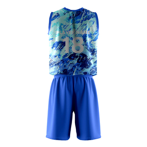Vêtements de sport en gros, uniformes de volley-ball, créez votre propre uniforme sans manches en sublimation pour hommes et femmes, conception OEM - Product Image 3