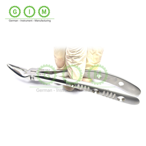 Pinzas Dentales de Acero Inoxidable MELPEX G1012, Herramienta Quirúrgica de Extracción de Precisión, Autoclavable, Acero SS 420, Empuñadura Moleteada, Mandíbula 30 - Product Image 3