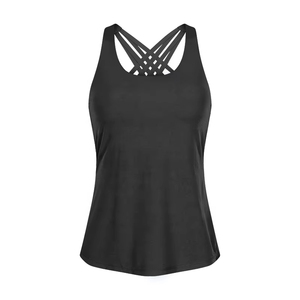 Camiseta sin mangas tipo stringer, suave y elástica, para entrenamiento en el gimnasio, CrossFit y entrenamientos de fuerza, camiseta tipo stringer extragrande para mujer - Product Image 3