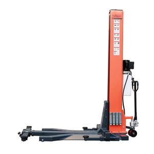 Lève-voiture portable à poteau unique certifié CETL, capacité 6000 lb, hauteur de levage 72 pieds, cric à profil bas pour voiture 5T TMG ALSP60 - Product Image 6