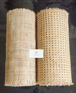 Natural Rattan <b>Webbing</b> Designed With Classic Open Weave Pattern for Furniture Panels and Cabinet Inserts - Product Image 3