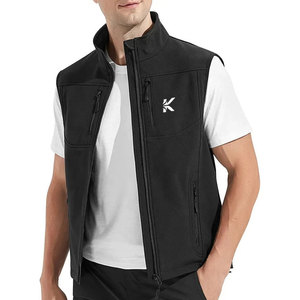 Chaleco Softshell de Invierno, Transpirable, Ecológico, Ligero, Estilo Casual, Tejido Resistente para Uso Diario al Aire Libre - Product Image 1