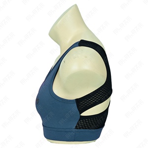 กางเกงรัดรูปสำหรับเล่นกีฬาแบบปรับแต่งได้กางเกงโยคะเอวยางยืดผ้าสแปนเด็กซ์/ ไนลอนลายพื้นรองรับระบายอากาศได้ดี - Product Image 3