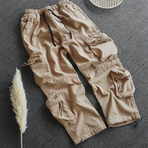 Pantalones Jogger Casuales Personalizados de Talla Grande para Hombre, Pantalones de Trabajo Utilitarios con Múltiples Bolsillos, Estilo Táctico y Urbano - Product Image 1