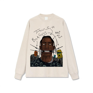 เสื้อยืดพิมพ์ลายวินเทจทรงโอเวอร์ไซส์สำหรับผู้ชายและผู้หญิง ผ้าฝ้าย 100% ราคาขายส่ง รับผลิตตามแบบ - Product Image 5